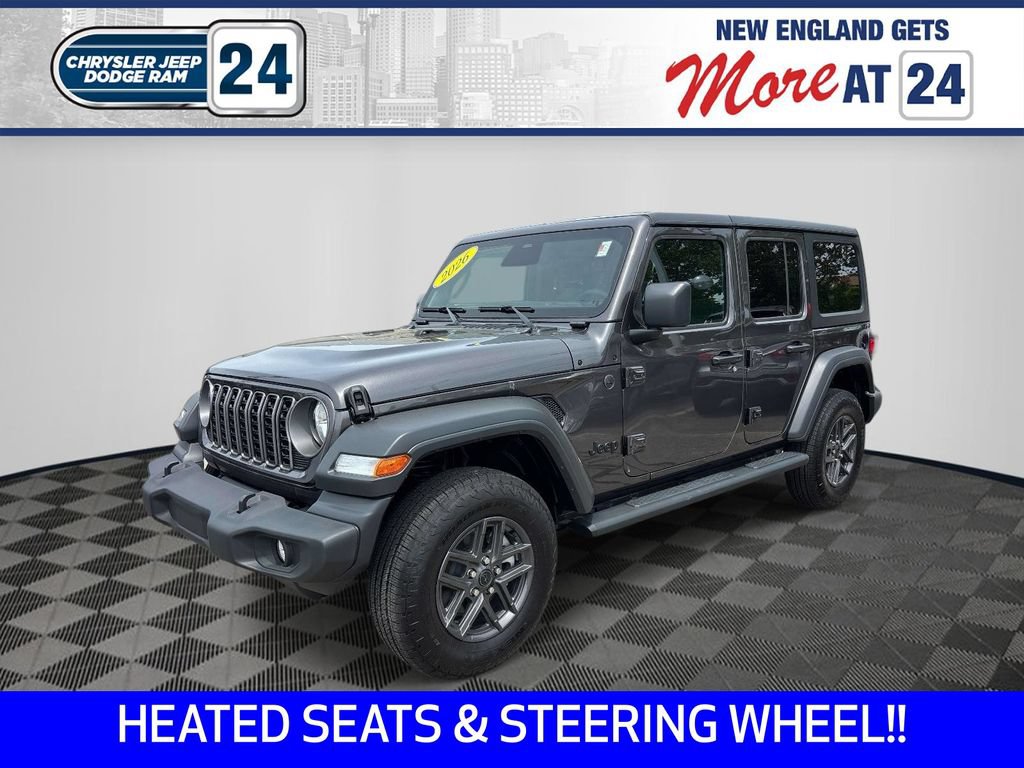 Certified 2026 Jeep Wrangler Unlimited Sport AWD/4WD 360° Tour