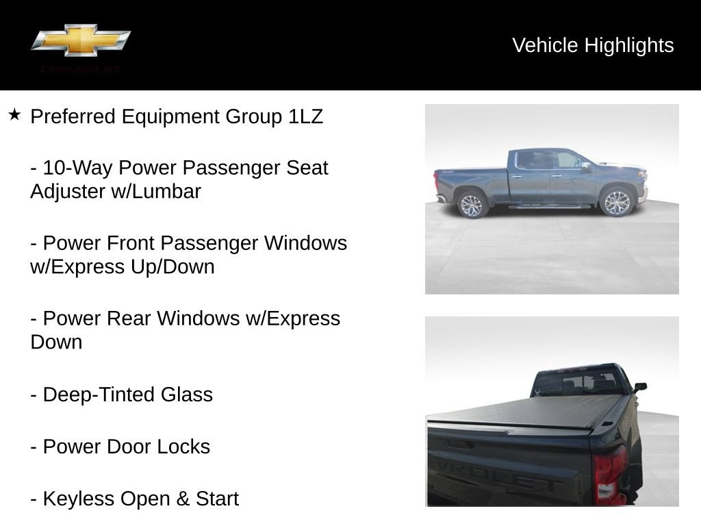 Used 2021 Chevrolet Silverado 1500 LTZ w/ Technology Package AWD/4WD image 20