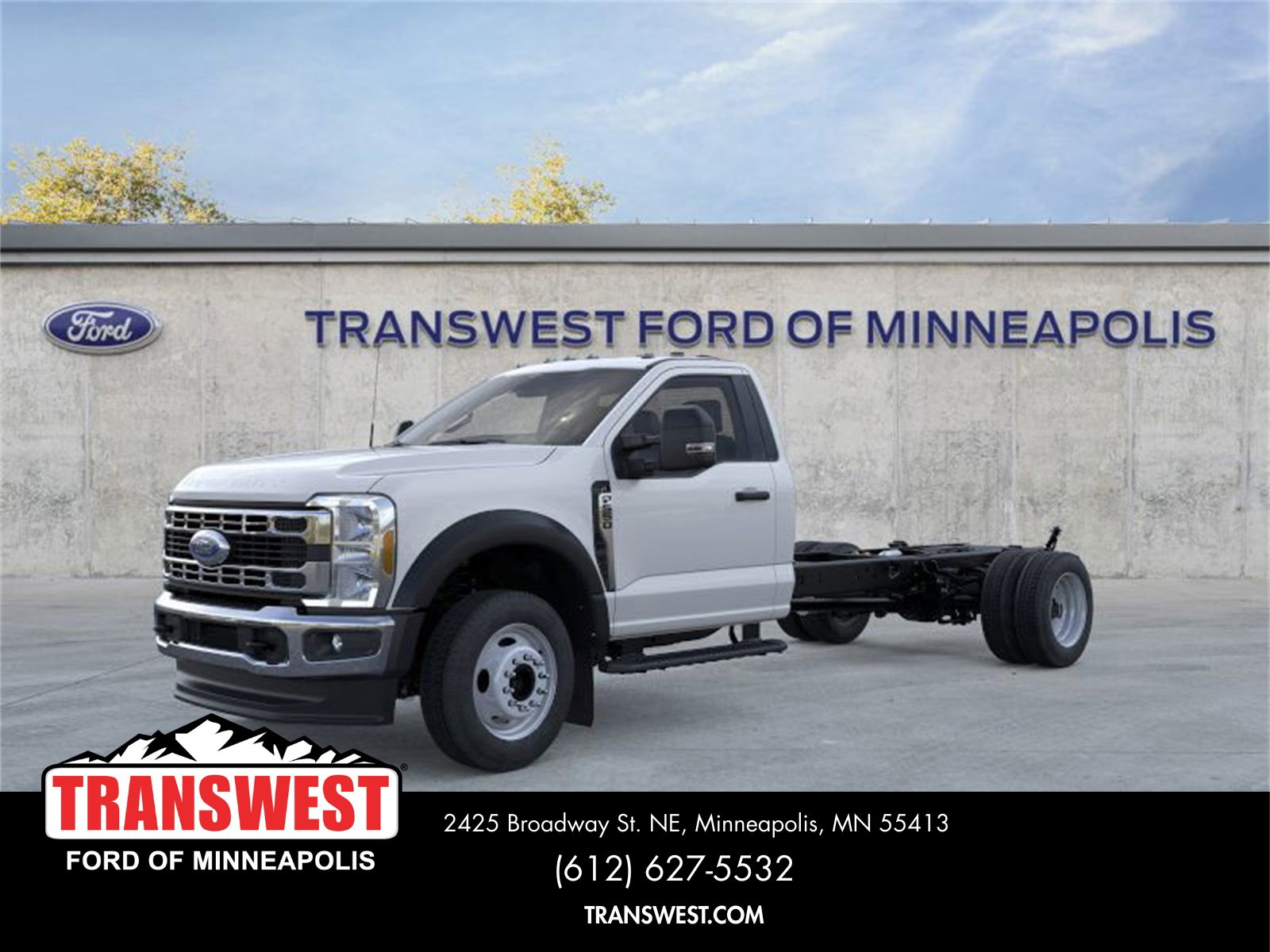 New 2025 Ford F550 4x4 Regular Cab Super Duty w/ XL Chrome Package