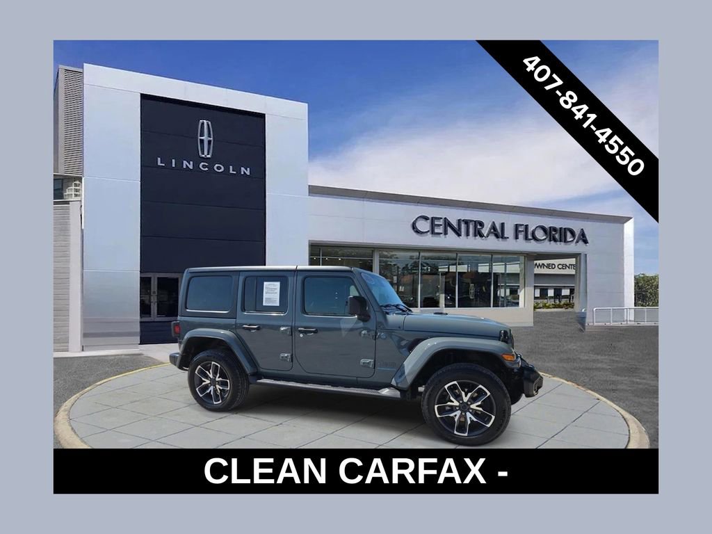 Used 2024 Jeep Wrangler Unlimited w/ Convenience Group AWD/4WD image 1