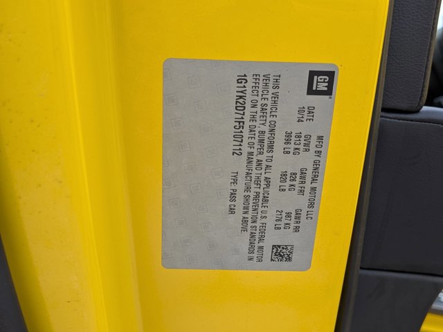 Used 2015 Chevrolet Corvette Stingray Coupe w/ 2LT Preferred Equipment Group image 25