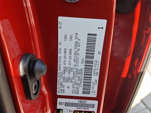 New 2025 Toyota Tundra Platinum image 22