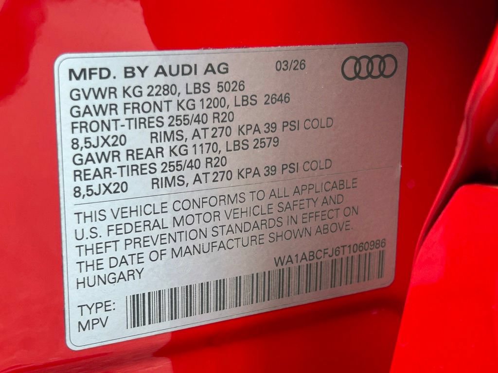 New 2026 Audi Q3 quattro 2.0T AWD/4WD image 36