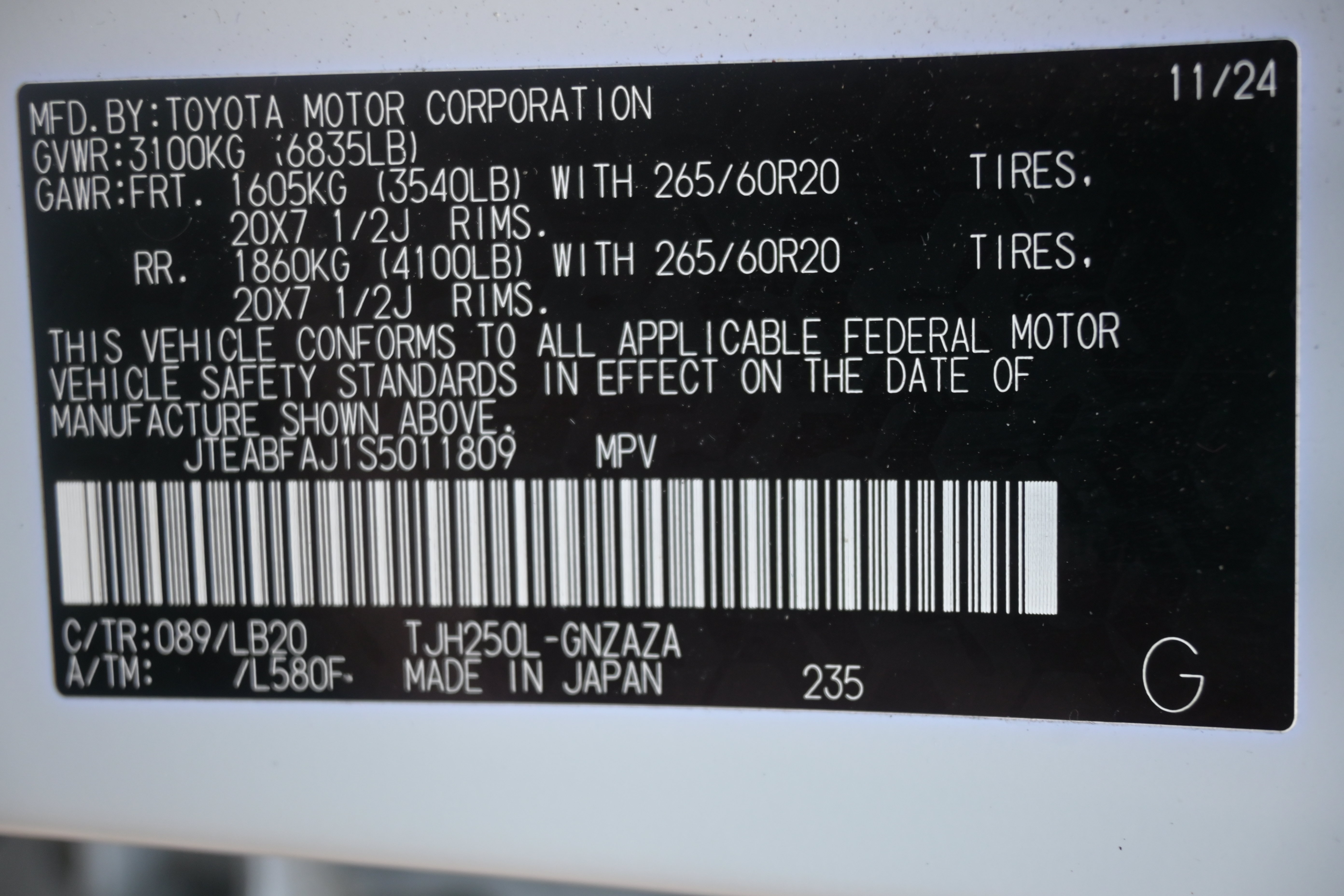 Used 2025 Toyota Land Cruiser w/ Premium Package AWD/4WD image 36