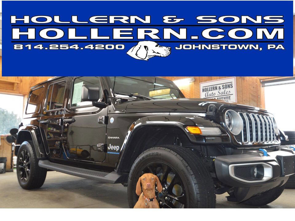 Used 2024 Jeep Wrangler Unlimited Sahara w/ Dual Top Group image 1