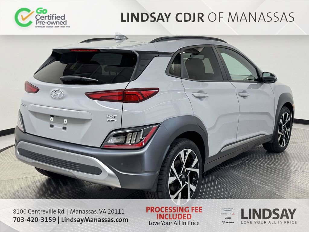 Used 2023 Hyundai Kona Limited AWD/4WD image 8