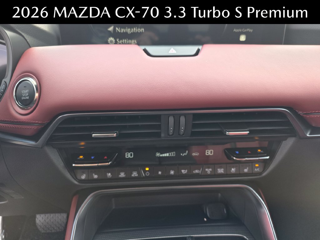 New 2026 MAZDA CX-70 3.3 Turbo S w/ Premium Package AWD/4WD image 28