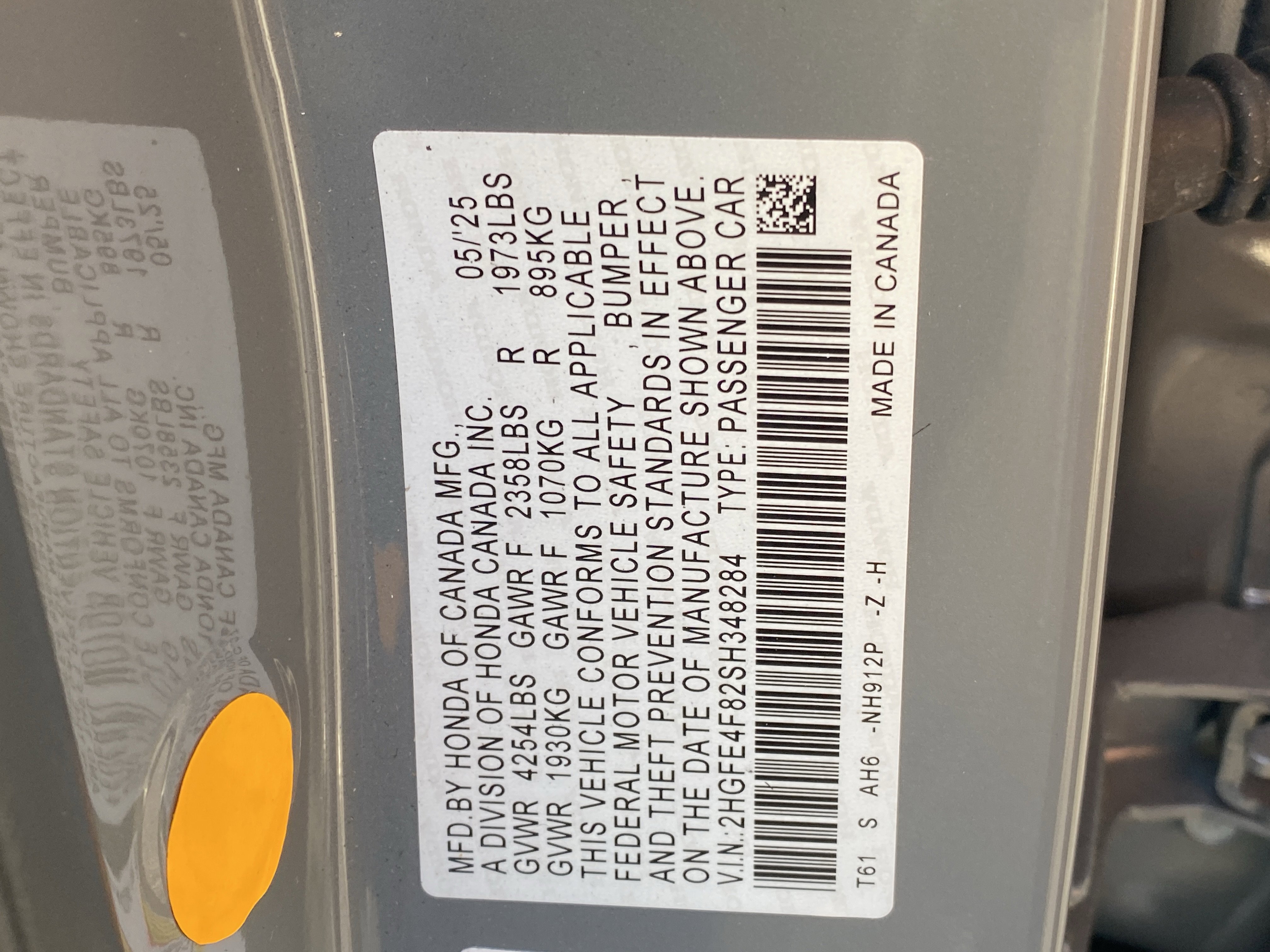 Used 2025 Honda Civic Sport image 29