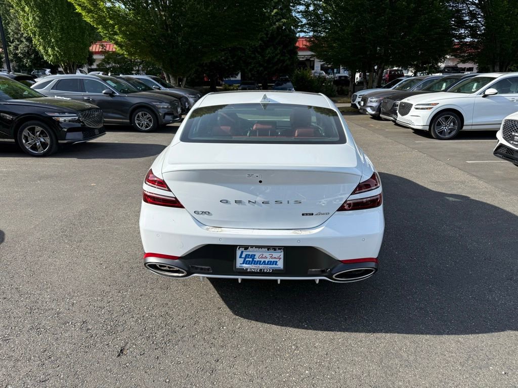 Certified 2025 Genesis G70 3.3T Advanced w/ Sport Prestige Package image 6