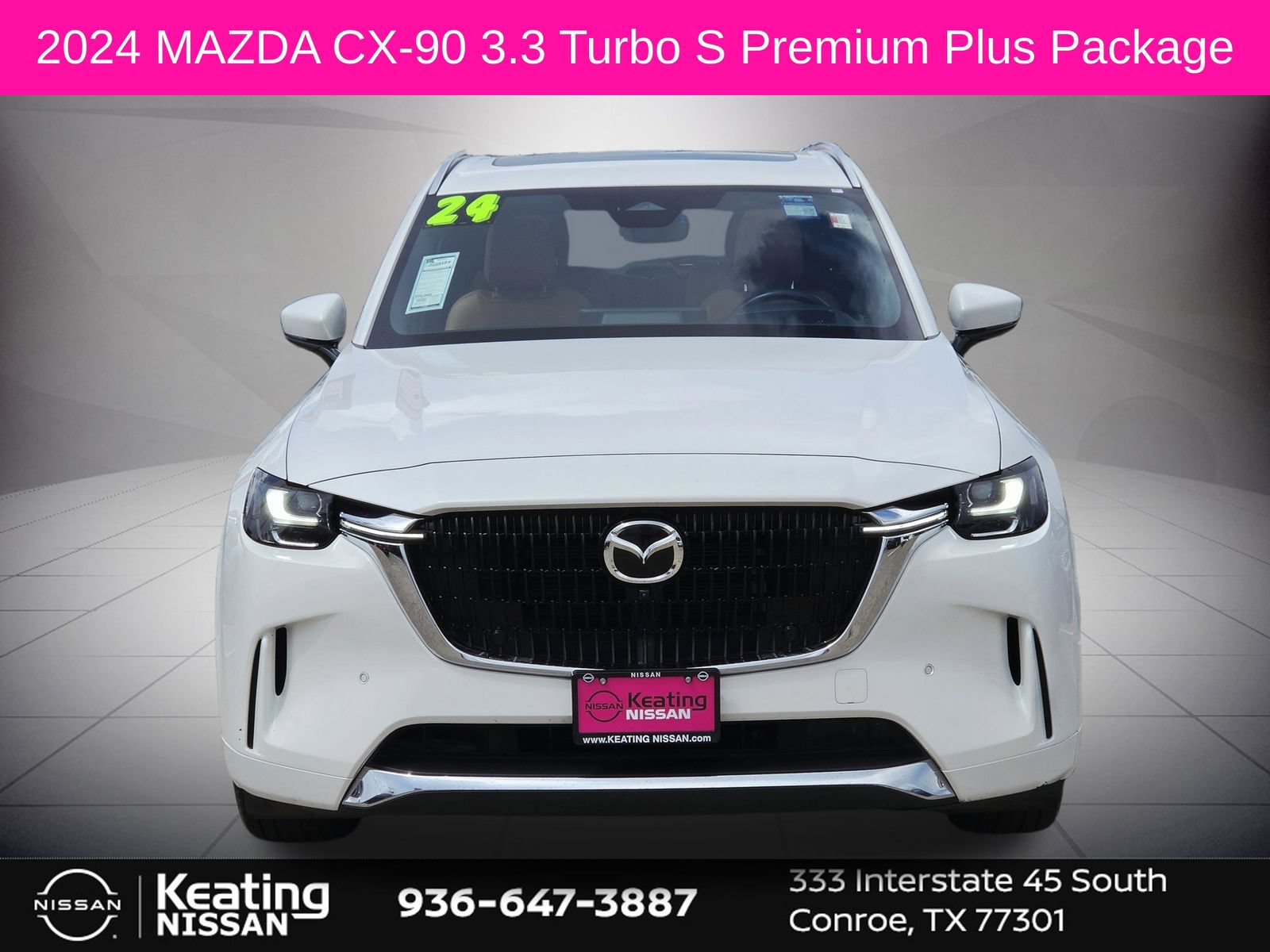 Used 2024 MAZDA CX-90 3.3 Turbo S w/ Premium Plus AWD/4WD image 2