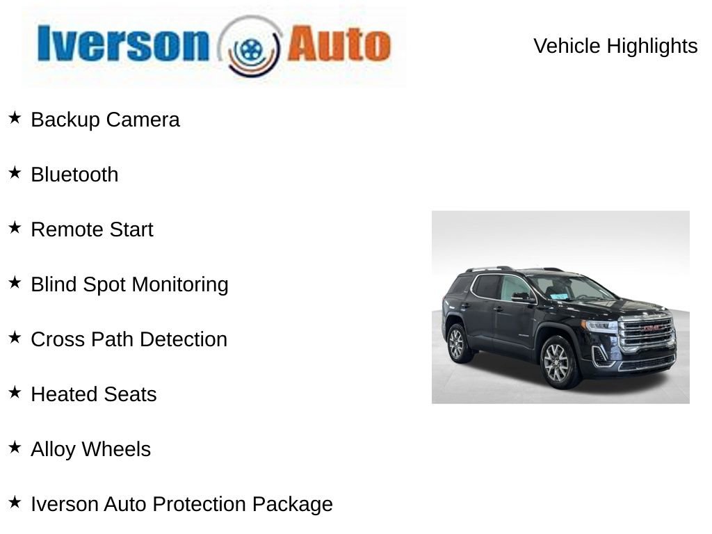 Used 2023 GMC Acadia SLE w/ Driver Convenience Package image 2