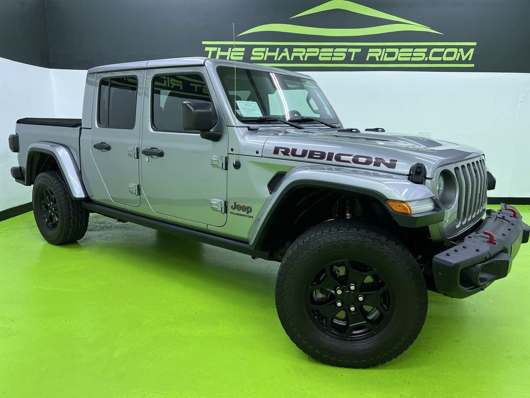 Used 2020 Jeep Gladiator Rubicon w/ Advanced Safety Group AWD/4WD image 1