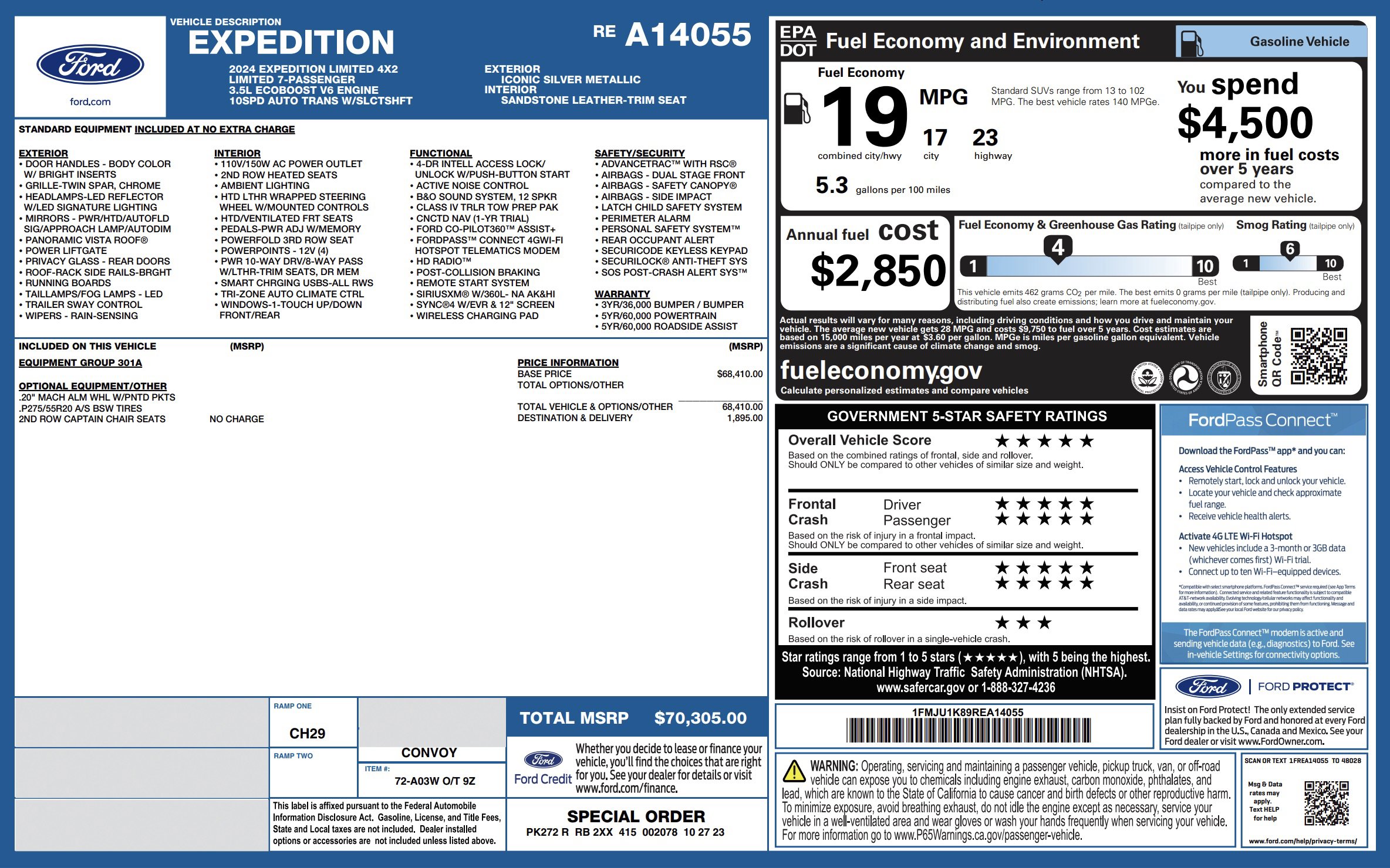 Used 2024 Ford Expedition Limited image 6
