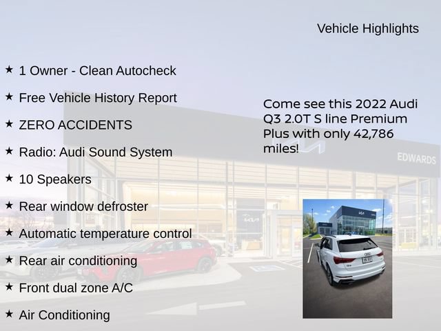 Used 2022 Audi Q3 2.0T Premium Plus AWD/4WD image 10