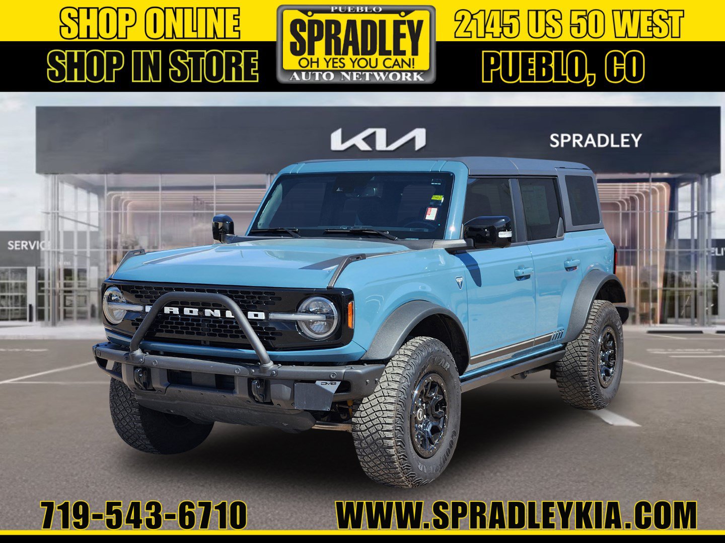 Used 2021 Ford Bronco First Edition AWD/4WD image 1