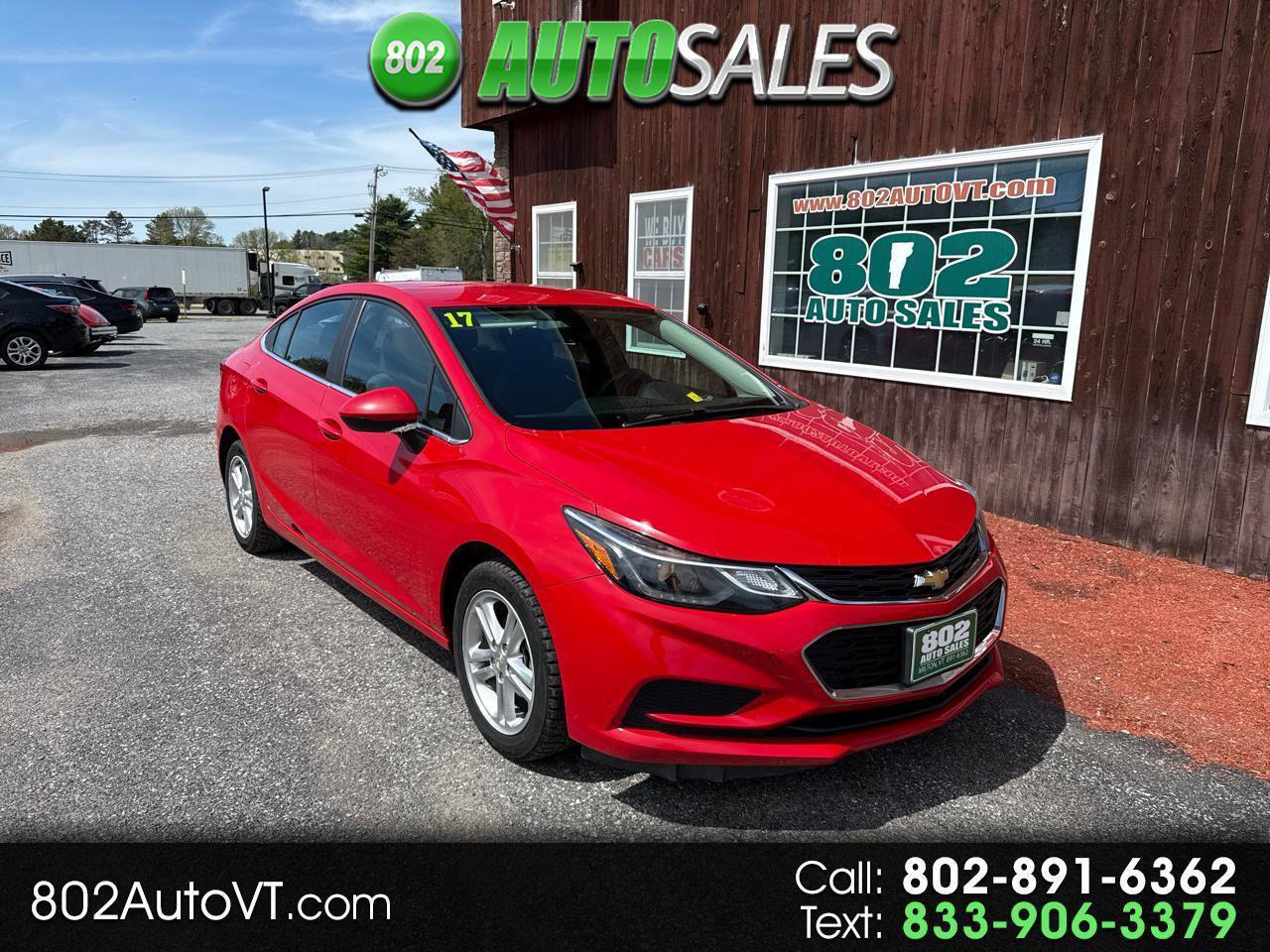 Used 2017 Chevrolet Cruze LT w/ Convenience Package