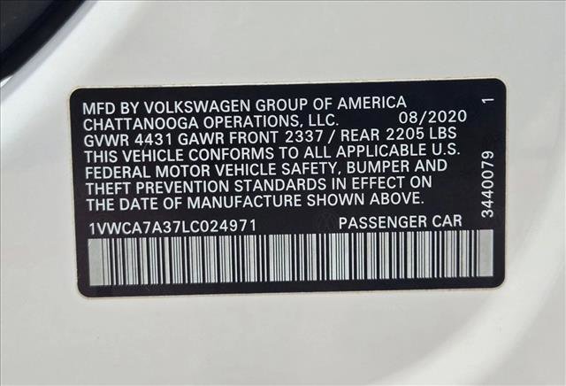 Used 2020 Volkswagen Passat 2.0T SEL image 25