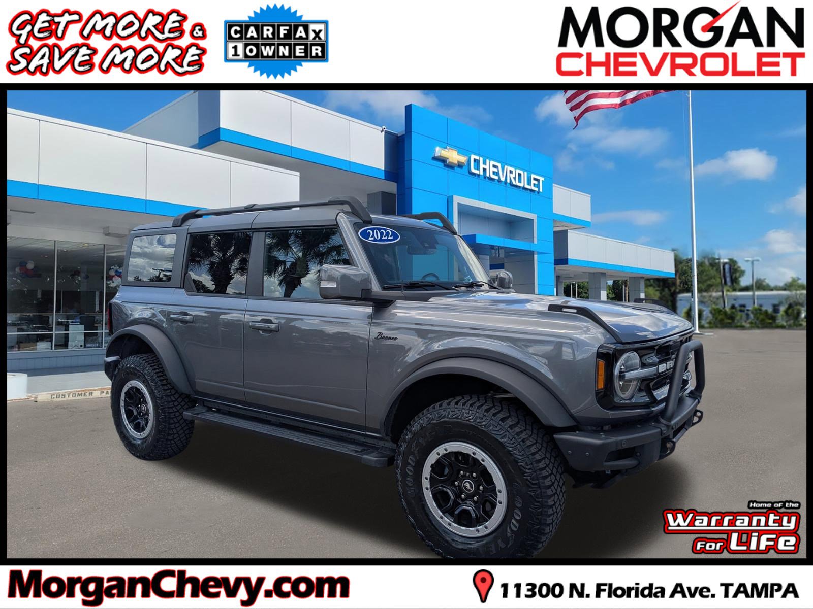 Used 2022 Ford Bronco Outer Banks w/ Sasquatch Package image 1
