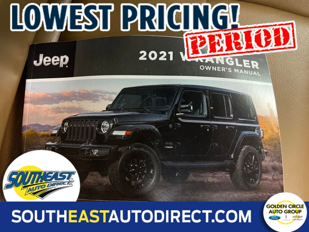 Used 2021 Jeep Wrangler Unlimited Sahara w/ Cold Weather Group image 26