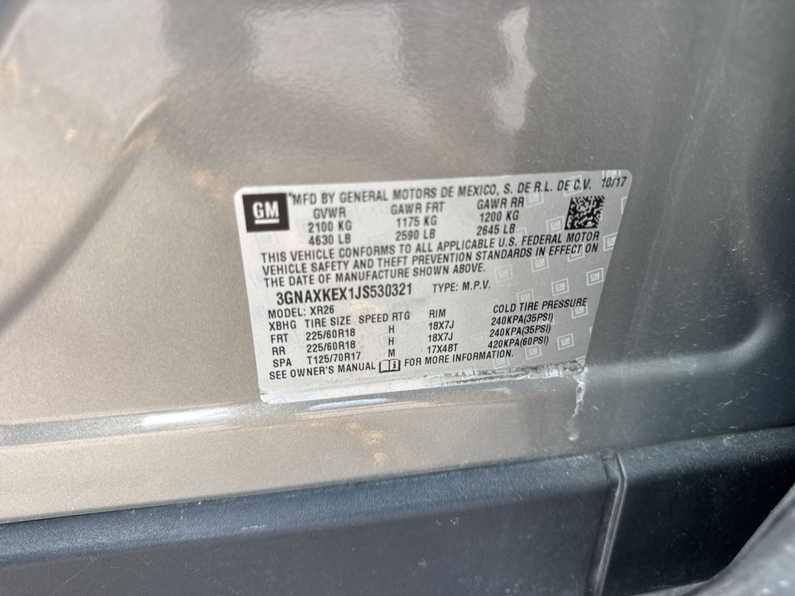 Used 2018 Chevrolet Equinox LT image 16