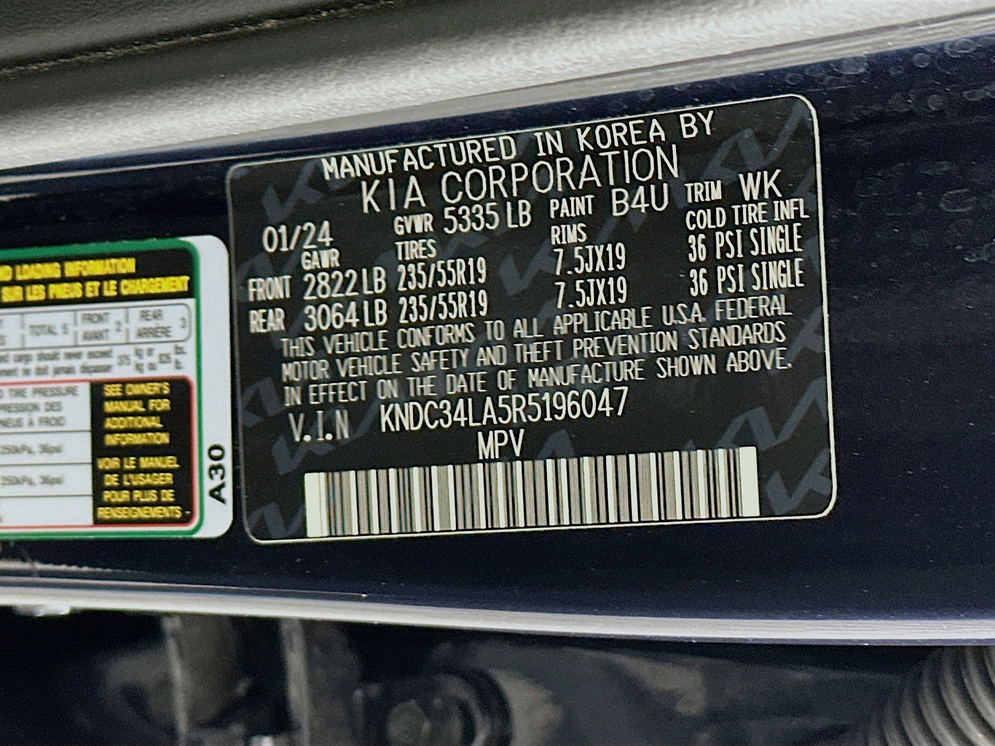 Used 2024 Kia EV6 Light RWD image 12