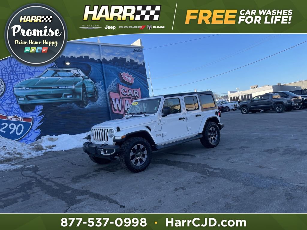 Certified 2018 Jeep Wrangler Unlimited Sahara image 1