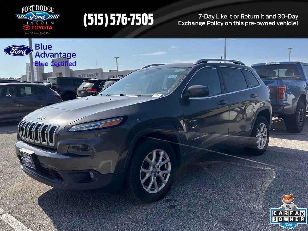 Used 2018 Jeep Cherokee Latitude Plus w/ Comfort/Convenience Group AWD/4WD image 1