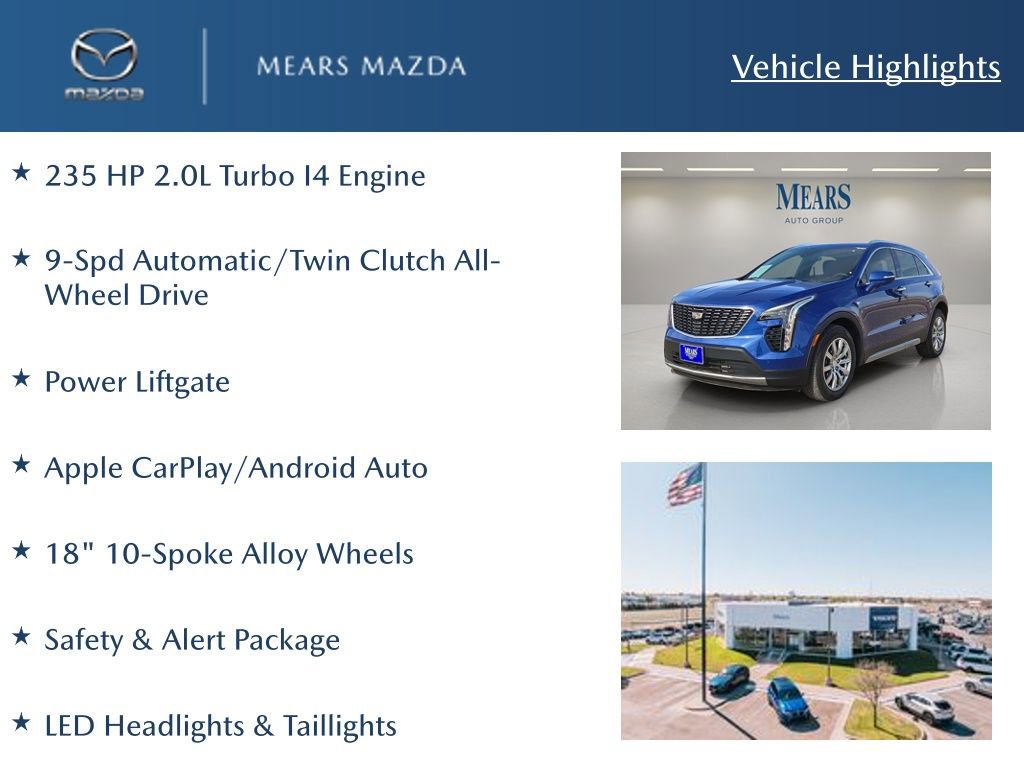 Used 2022 Cadillac XT4 Premium Luxury w/ Safety Alert Package image 2