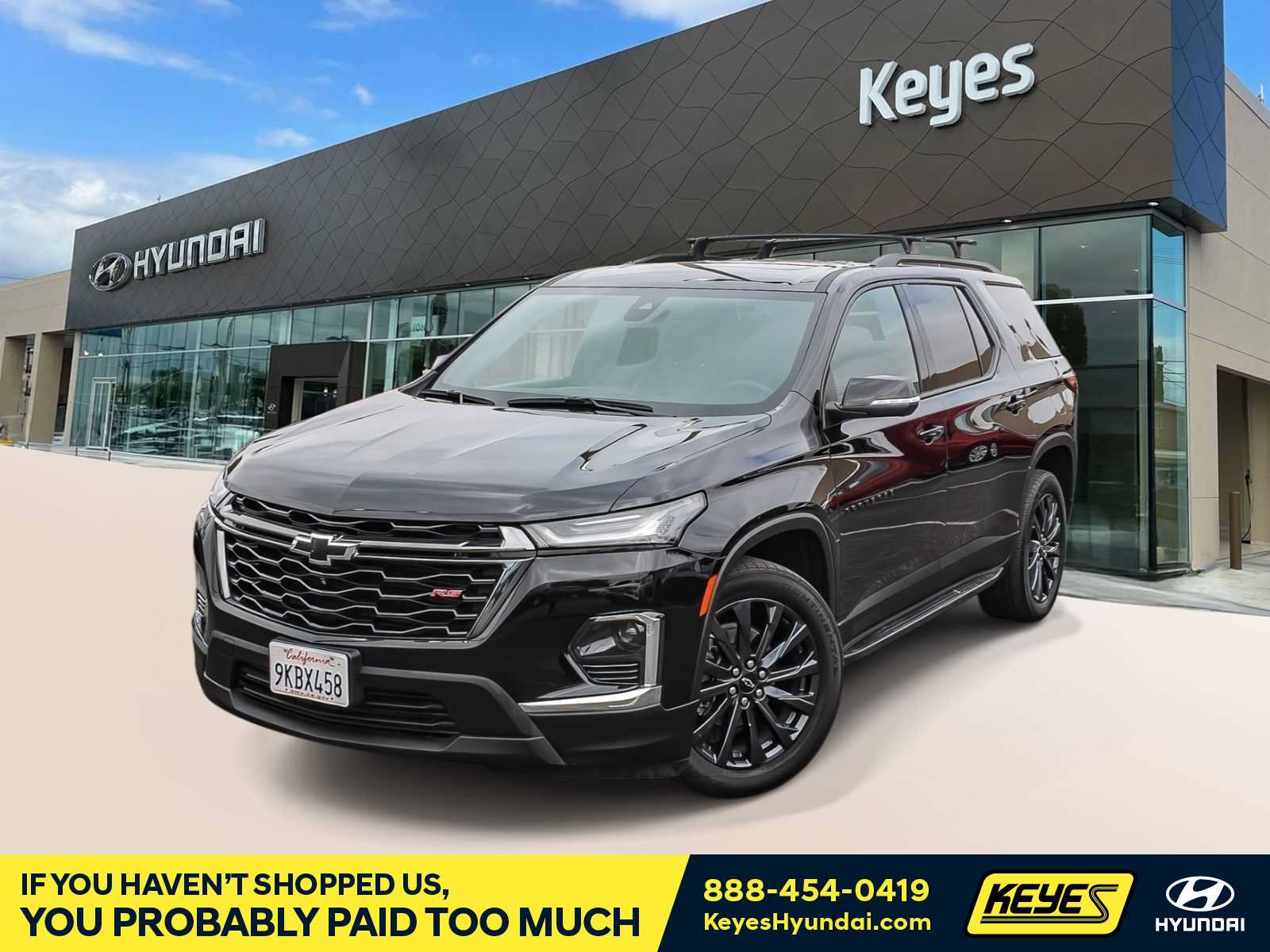 Used 2023 Chevrolet Traverse RS w/ LPO, 'HIT The Road' Package
