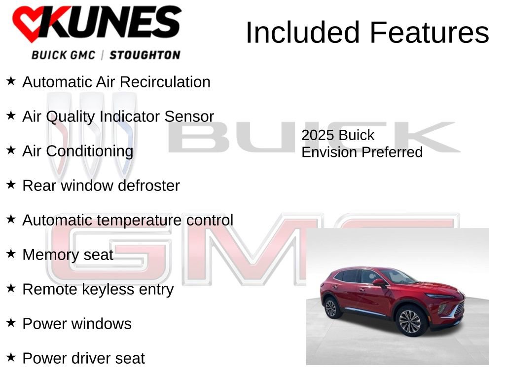 New 2025 Buick Envision Preferred image 3