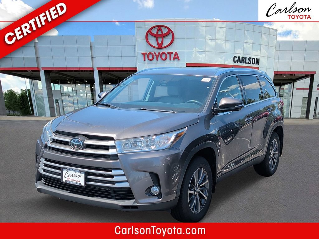 Certified 2019 Toyota Highlander XLE