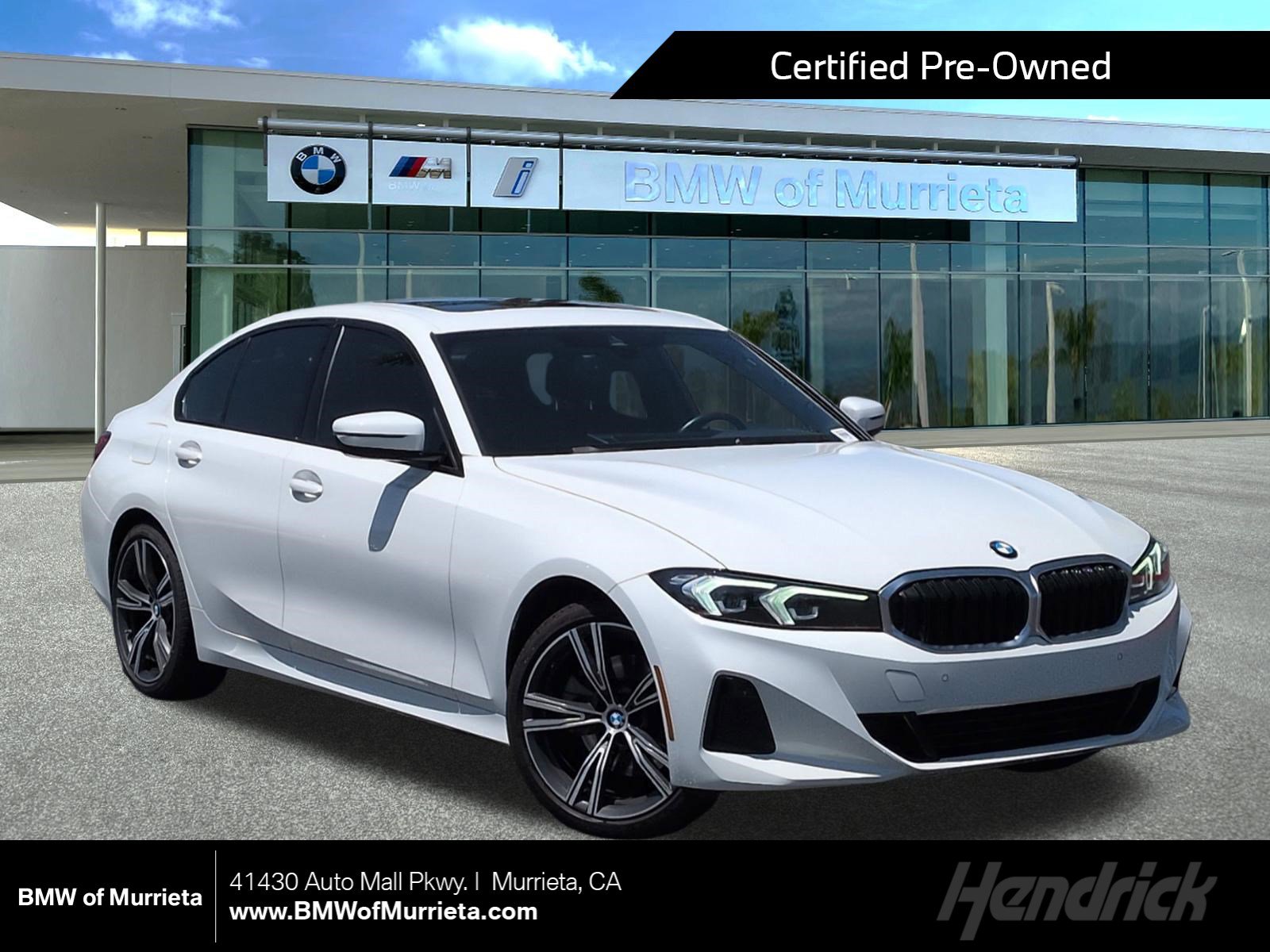 Certified 2023 BMW 330i Sedan w/ Convenience Package RWD image 1