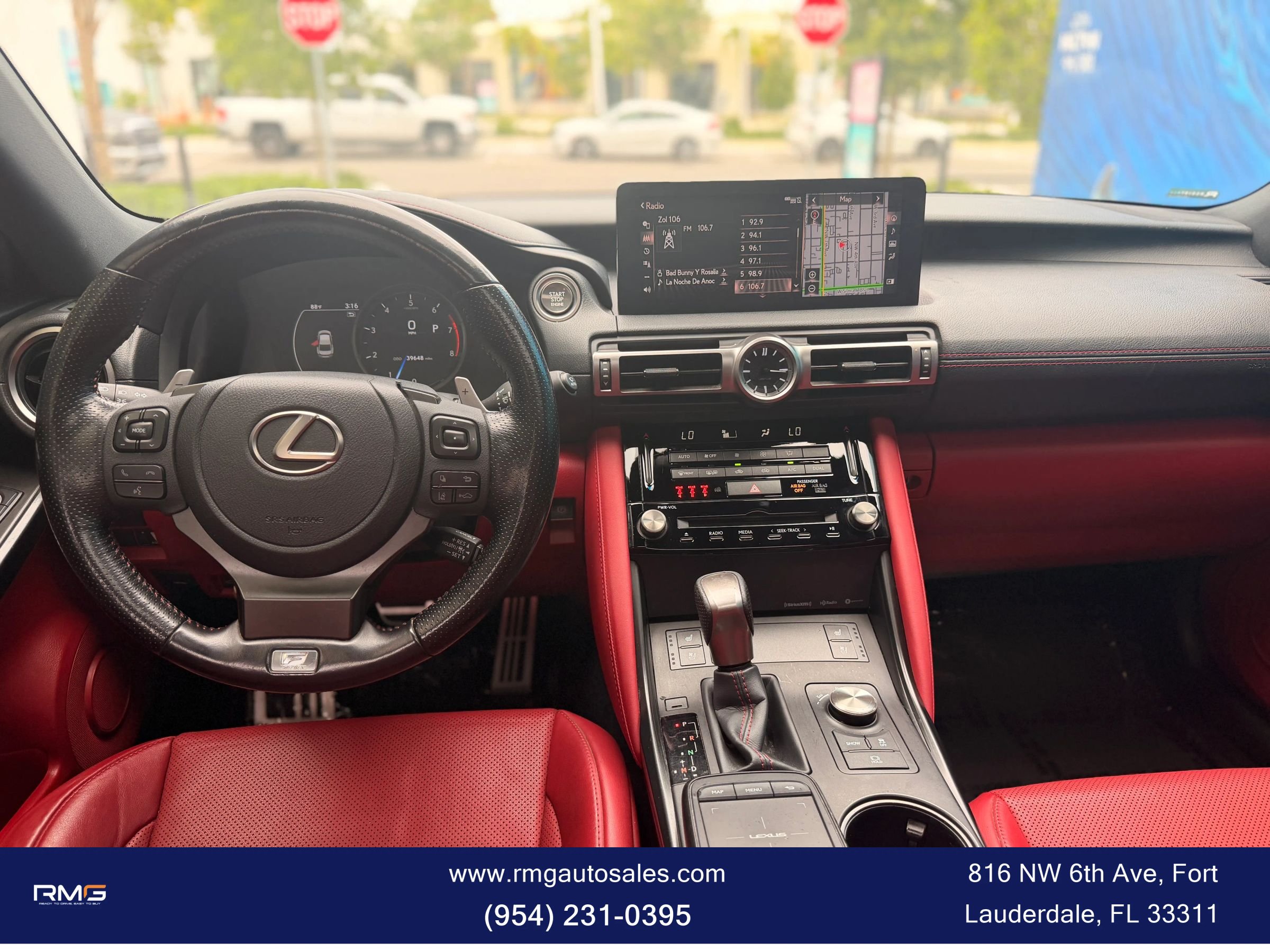 Used 2022 Lexus IS 350 F Sport w/ Navigation Package RWD image 14