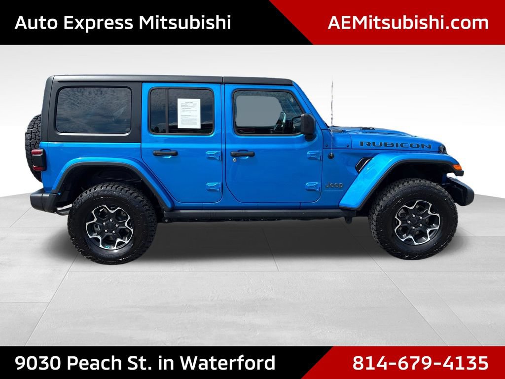 Used 2023 Jeep Wrangler Unlimited Rubicon 4xe w/ Cold Weather Group AWD/4WD image 8