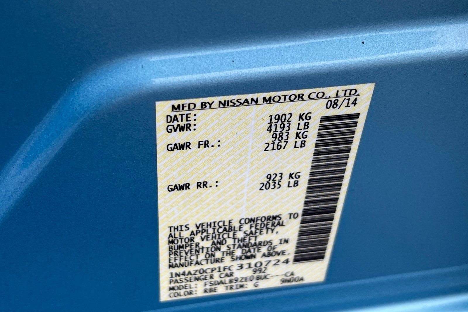 Used 2015 Nissan Leaf S w/ Charge Package image 27