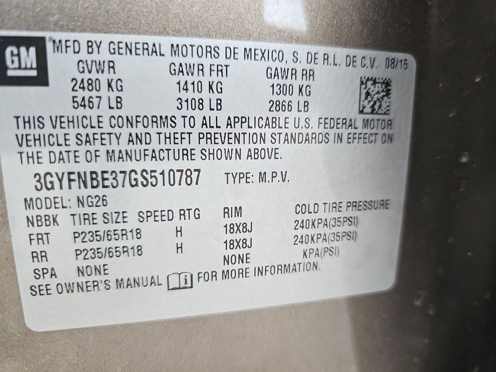 Used 2016 Cadillac SRX Luxury w/ Driver Awareness Package image 14