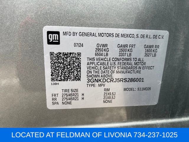 Certified 2024 Chevrolet Blazer EV RS image 10