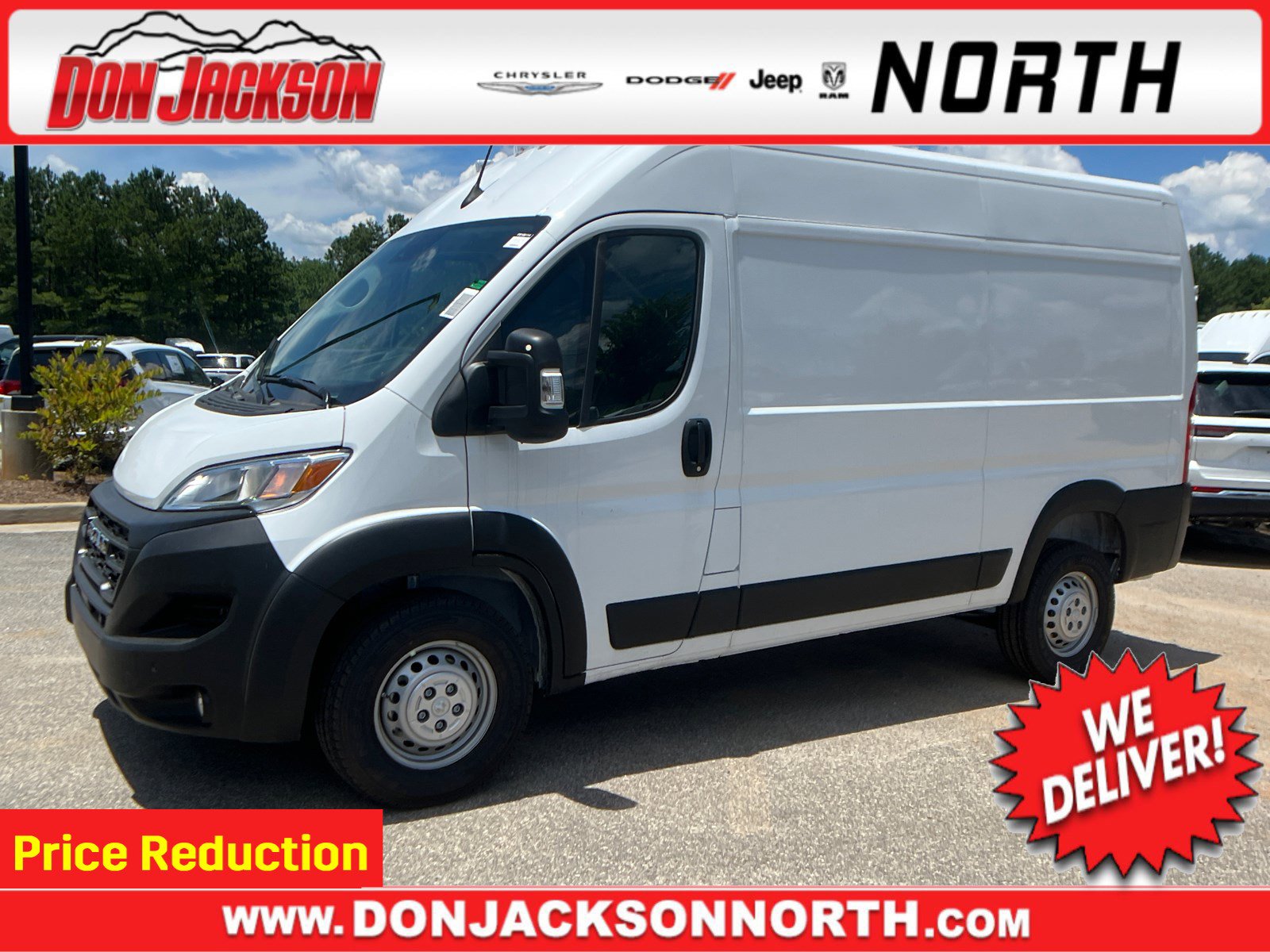 New 2025 RAM ProMaster 1500 w/ Safety Group