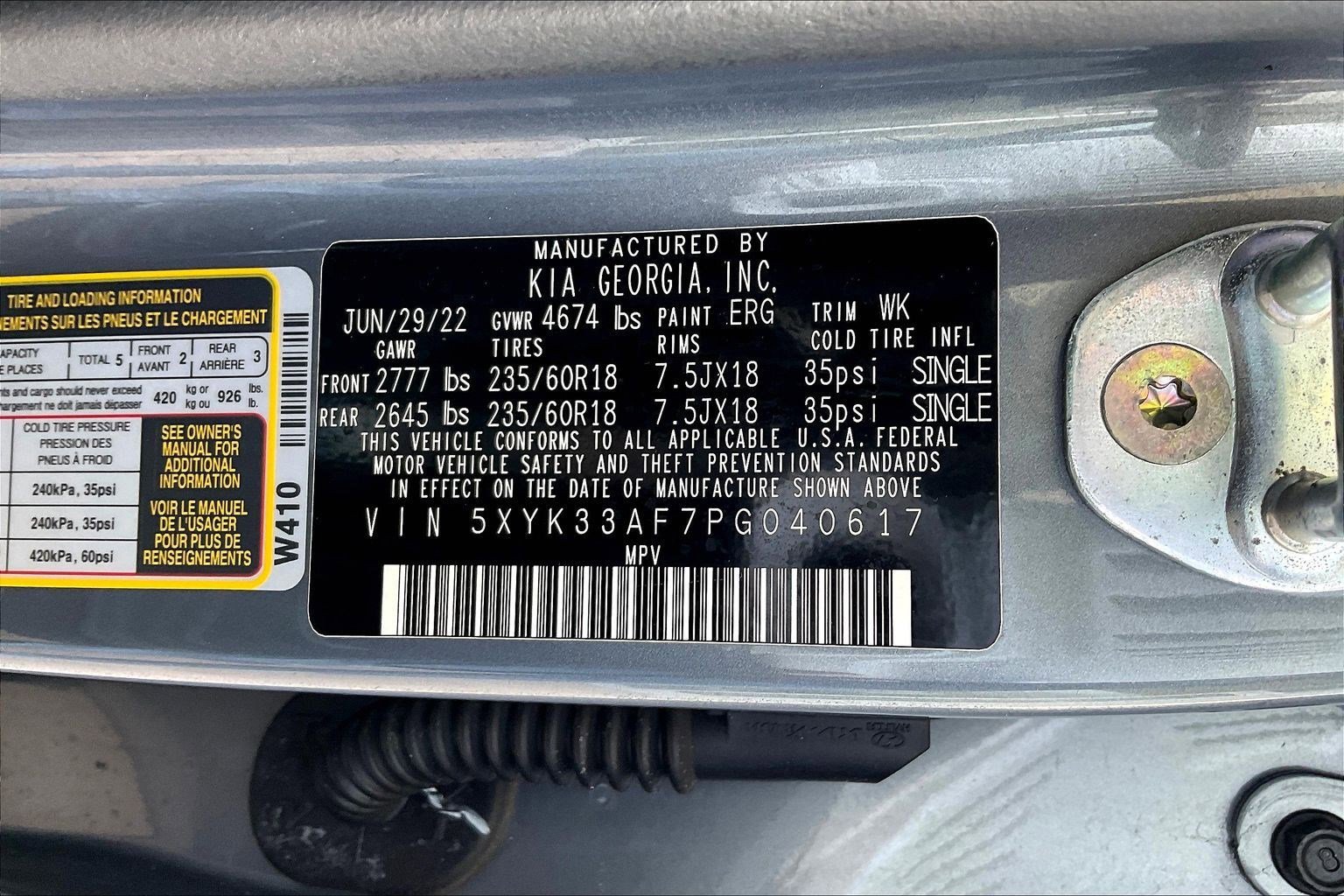 Used 2023 Kia Sportage EX image 18