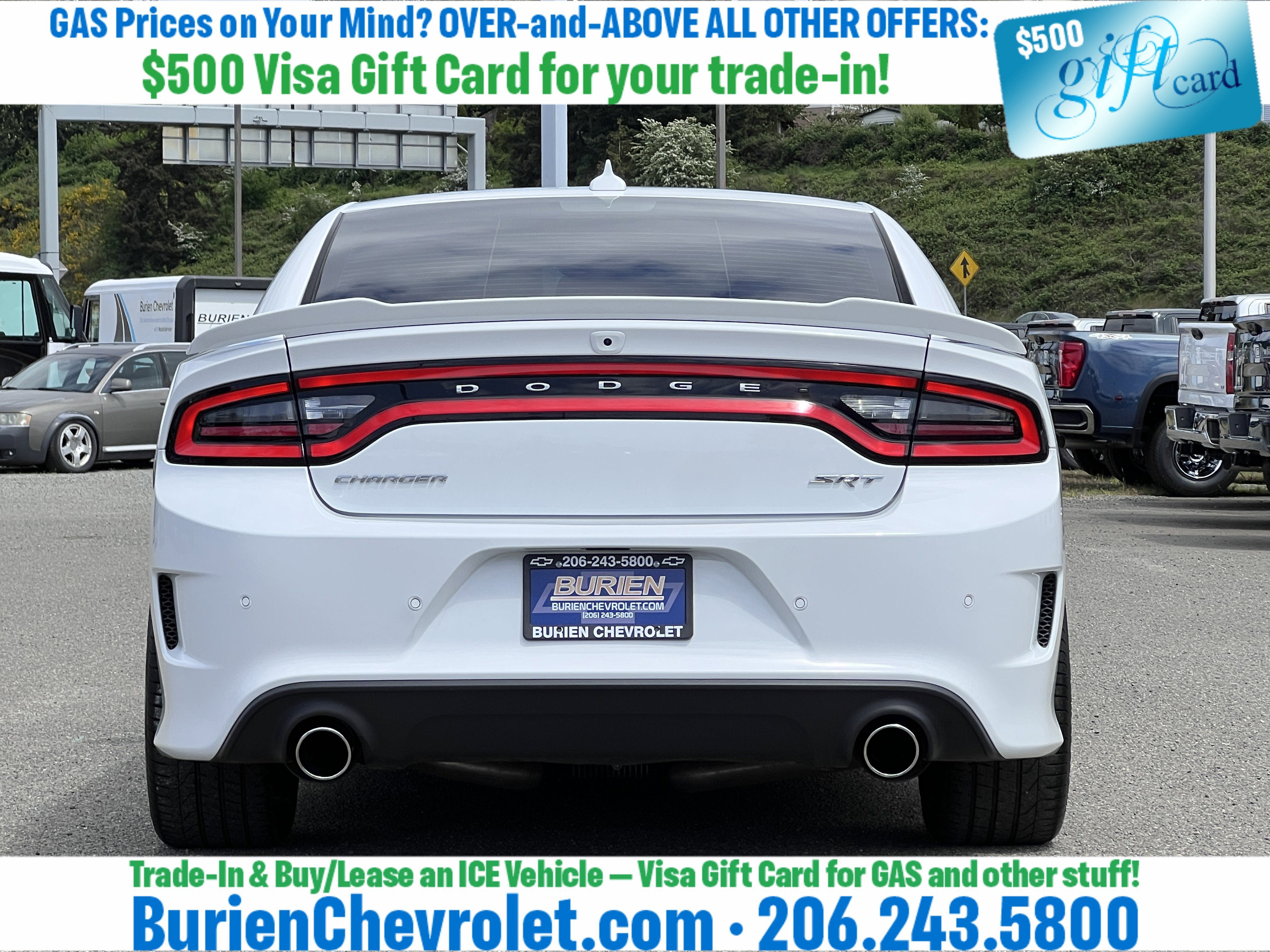 Used 2016 Dodge Charger SRT Hellcat w/ Harman/Kardon Audio Group RWD image 4
