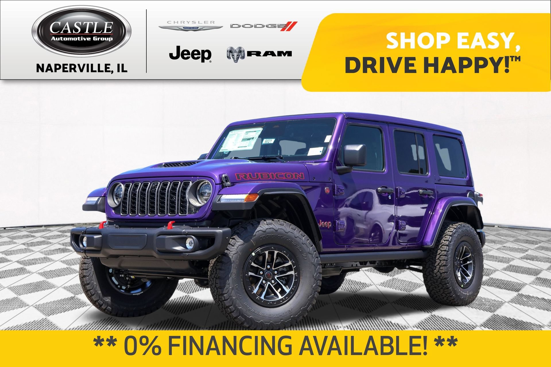 New 2026 Jeep Wrangler Unlimited Rubicon