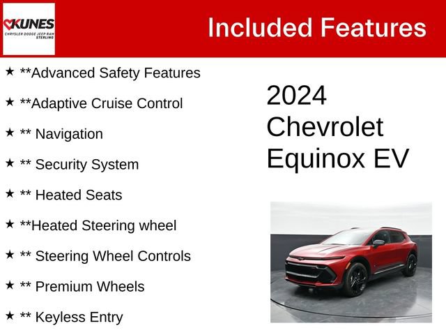 Used 2024 Chevrolet Equinox EV RS FWD image 4