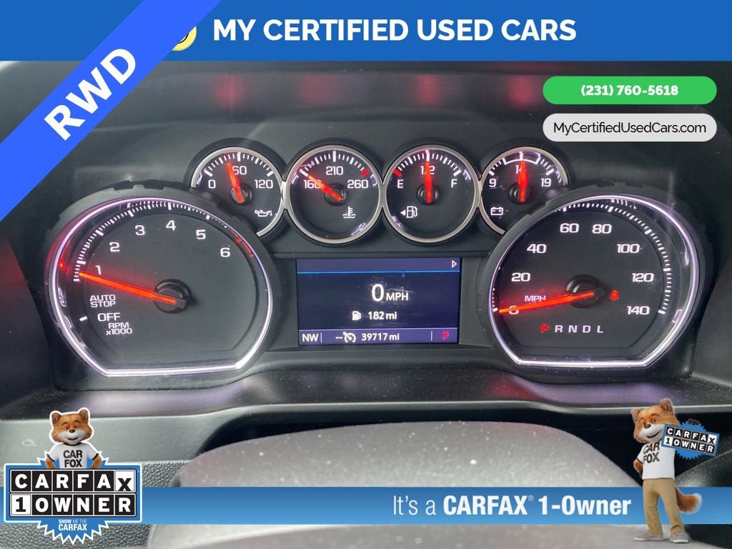 Used 2021 Chevrolet Silverado 1500 Custom w/ LPO, Dark Essentials Package image 15