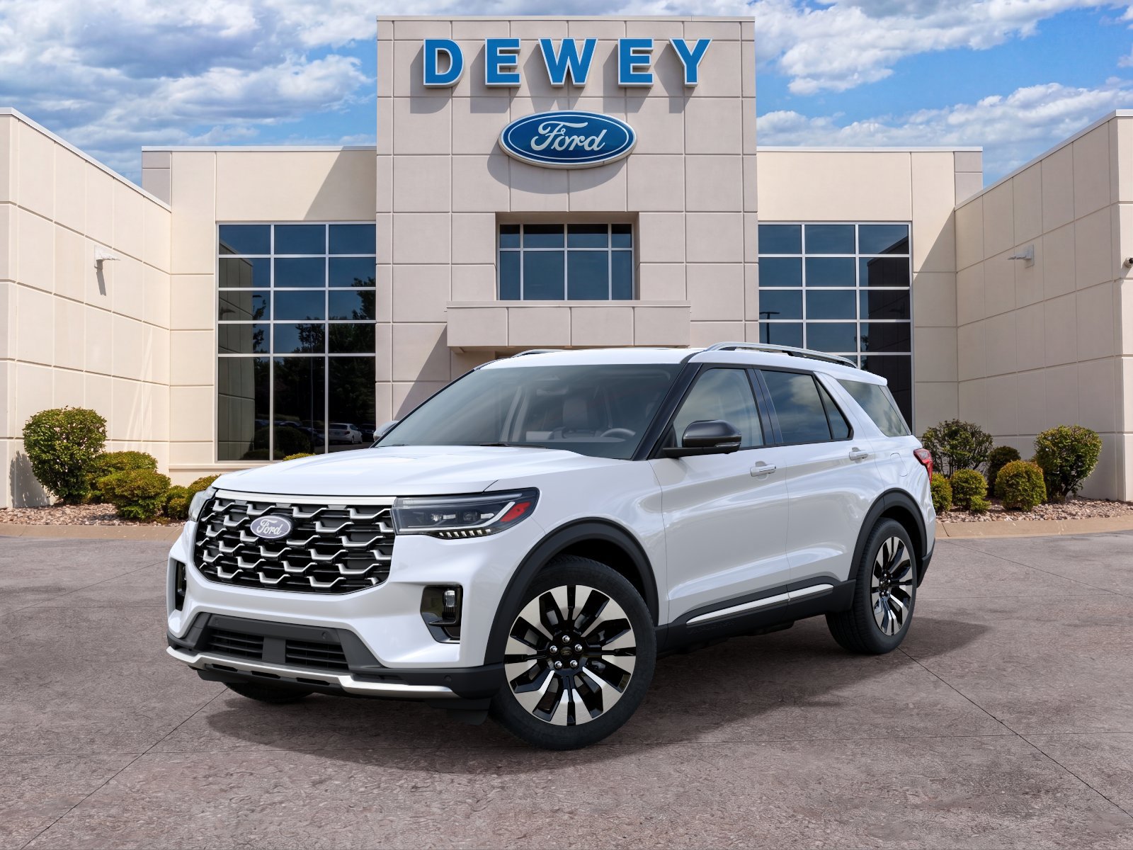 New 2027 Ford Explorer Platinum w/ LUX Leather Package AWD/4WD image 2