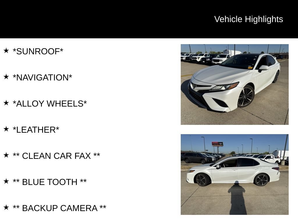 Used 2019 Toyota Camry XSE FWD image 4