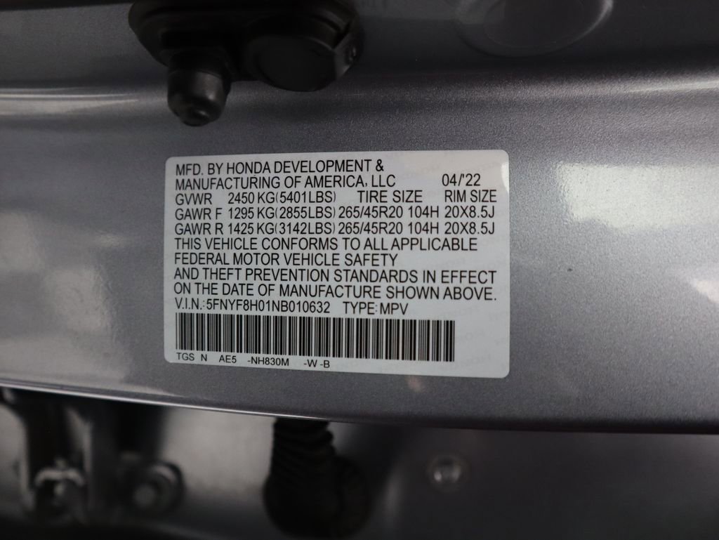 Certified 2022 Honda Passport Elite image 36