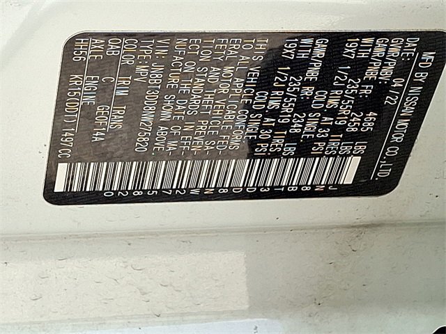 Used 2022 Nissan Rogue Platinum w/ Head-Up Display Package image 29