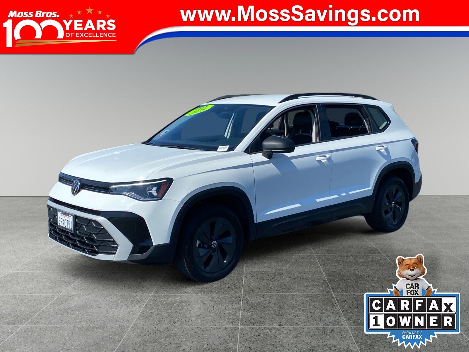 Used 2025 Volkswagen Taos S FWD image 1