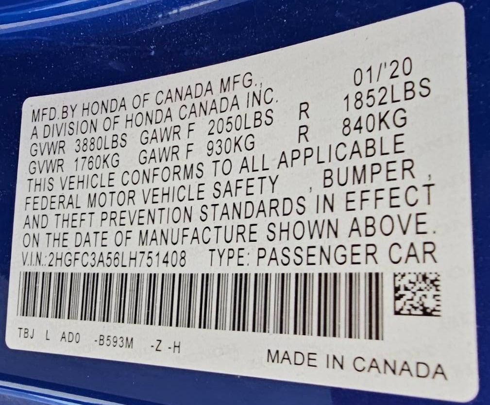 Used 2020 Honda Civic Si image 10