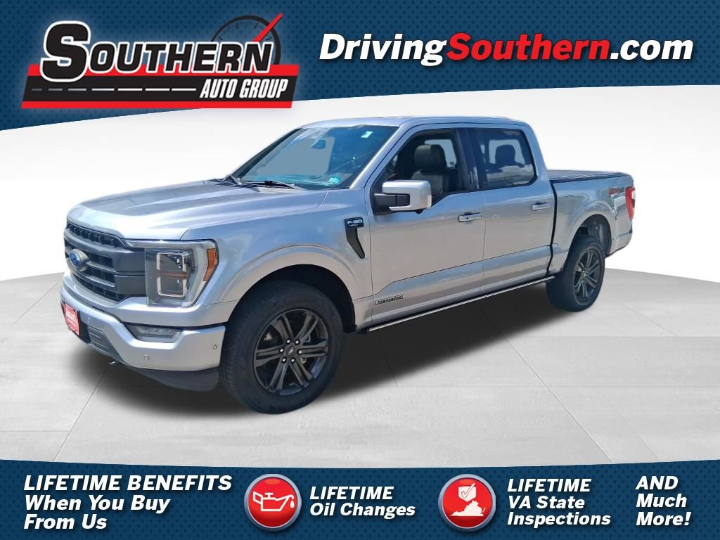 Used 2021 Ford F150 Lariat w/ Equipment Group 502A High image 1